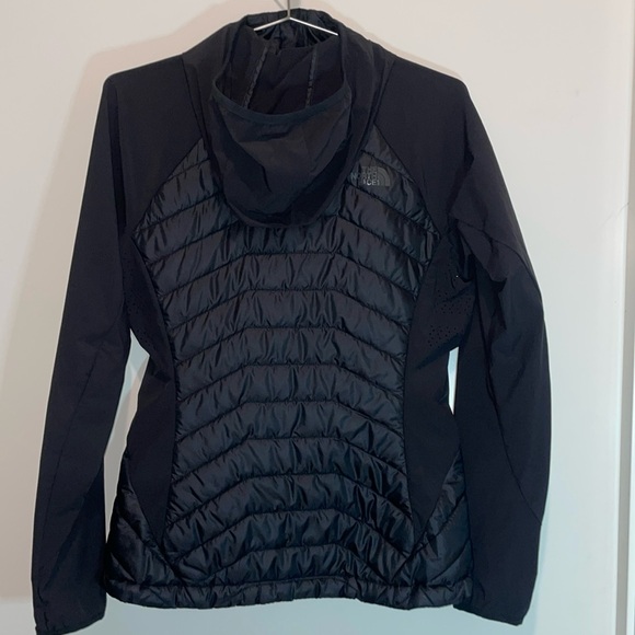 The North Face Black Progressor Insulated Hybrid Hoodie - Woman's Small - Picture 2 of 3